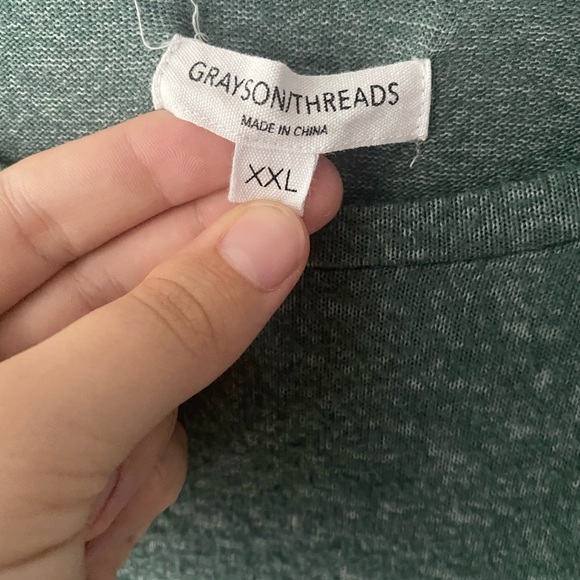 Women’s soft long sleeve top “grateful” - Picture 2 of 4